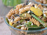 Grilled Vegetable, Balsamic, and Goat Cheese Pasta