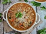 Italian Sausage and Quinoa Soup + Weekly Menu