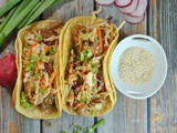 Korean bbq Tacos with Quick Kimchi + Weekly Menu