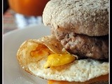 Lightened Up Sausage Egg and Cheese McMuffins