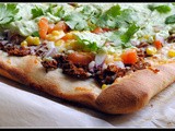Meatless Monday & Money Matters: Southwestern Pizza with Black Beans and Corn