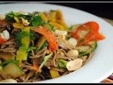 Meatless Monday: Spicy Peanut Noodles with Veggies