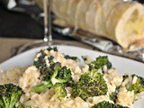 Roasted Broccoli Parmesan Risotto + Weekly Menu