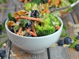 Superfood Broccoli and Blueberry Salad