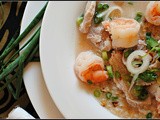 Thai Shrimp Soup with Lemon and Jalapenos