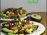The Best bbq Chicken Salad + Weekly Menu