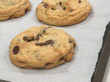 The Best Soft Chocolate Chip Cookies + Weekly Menu