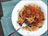 Tomato Olive Spaghetti