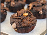 Vegan Chocolate Pumpkin Nut Muffins…and a trip to Florida for 2