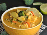 Vegan Panang Tofu Curry + Weekly Menu