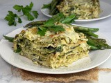 Zucchini and Spinach Pesto Lasagna