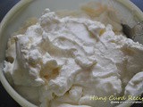 Hung Curd or hung yogurt Recipe,how to make hung dahi or hung curd