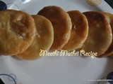 Meethi Mathri Recipe , how to make sweet mathari at home