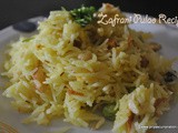 Zafrani Pulao Recipe, how to make easy saffron rice|Pulav at home