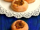 Bialys (Chewy Rolls topped with Caramalised Onions) ~~ We Knead to Bake#5