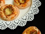 Cheesy Onion Mini Focaccia~~My 2,500th Post