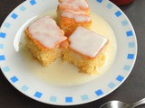 Cottage Pudding with Vanilla Sauce