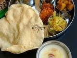 Lunch Thali - Tamilnadu Special