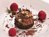 The Chocoponoix/Le Chocoponoix - Caramelised Apple with Chocolate Mousse & Flourless Hazelnut Cake