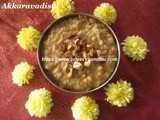 Akkaravadisal/Akkara Adisil/Sweet Pongal Cooked in Milk and Jaggery/Sweet Milk Pongal/Iyengar Special Akkaravadisal –Pongal Special