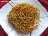 Aloo Bhujiya/Potato Bhujiya/Aloo Ki Bhujia/Namkeen Bhujia –Diwali Snacks/Easy Diwali Snacks