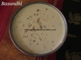 Basundhi - Diwali Special/How to make easy and delicious Basundhi