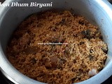 Chicken Dhum Biryani Recipe/Marinated Chicken Biryani Recipe/Chicken Biryani Recipe –Method 7/Ooravaitha Kozhi Biryani/Chicken Dhum Biryani with step by step photos