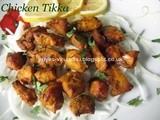 Chicken Tikka Made in Oven