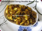 Double Beans Curry/Double Beans Fry/Lima Beans Fry