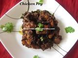 Easy Chicken Fry/Sunday Special Chicken Fry – Bachelors Chicken Fry/Easy South Indian Chicken Fry