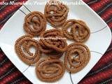 Kambu Murukku Recipe/Pearl Millet Murukku Recipe/Bajra Chakli/How to make Kambu Murkku with step by step photos- Easy Diwali Snacks