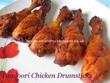 Roasted Chicken Drumsticks – Tandoori Style