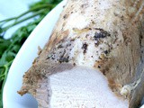 Schab wieprzowy gotowany w przyprawach