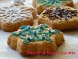 Biscotti con farina di farro e arancia: dolci fiocchi di neve in attesa del Natale