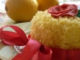 Mini torta mimosa al limone.....un anticipo di primavera :)