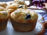 Muffin salati con olive nere e cuore di gorgonzola...per la loro festa ^_