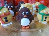 Pinguini, pupazzi di neve ed angioletti...allegri dolcetti  winter time 