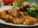 Salmone in crosta di pistacchi un secondo piatto semplice e veloce per risolvere la cena ^_