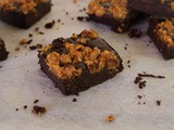 Gluten-Free Peanut Butter Crunch Brownies