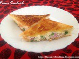 Paneer Sandwich Recipe | Easy Sandwich Recipe