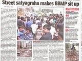 Satyagraha for Road in Bangalore and an easy Tomato soup recipe