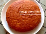 Spongy Dates Cake Recipe