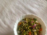 Sprouted Moong Salad Recipe | How to Make Moong Sprouts Salad