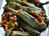 Bhindi masala or bhindi masala recipe | Okra recipes