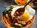 Korean Bibimbap recipe | Chicken Bibimbap recipe