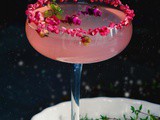 Rhubarb shrub recipe | Sparkling Rhubarb Rose Shrub