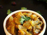 Anapakaya Curry Recipe – Traditional Andhra Bottle Gourd Curry