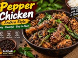 Pepper Chicken Recipe – Andhra Style | Spicy Black Pepper Chicken
