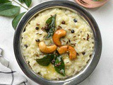 Raju Gari Pongal (Pepper-Cashew Pongal)