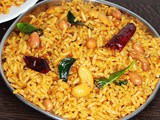 Raju Gari Pulihora (Temple-Style Tamarind Rice)